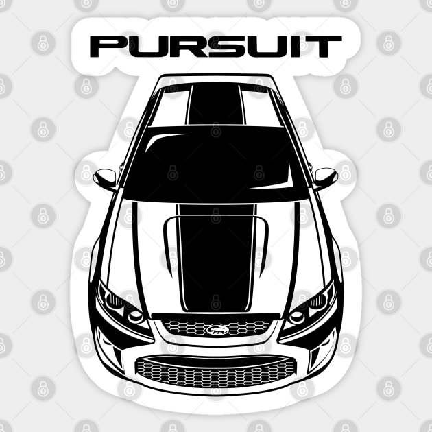 Ford FPV Pursuit UTE - Black Stripe Sticker by V8social